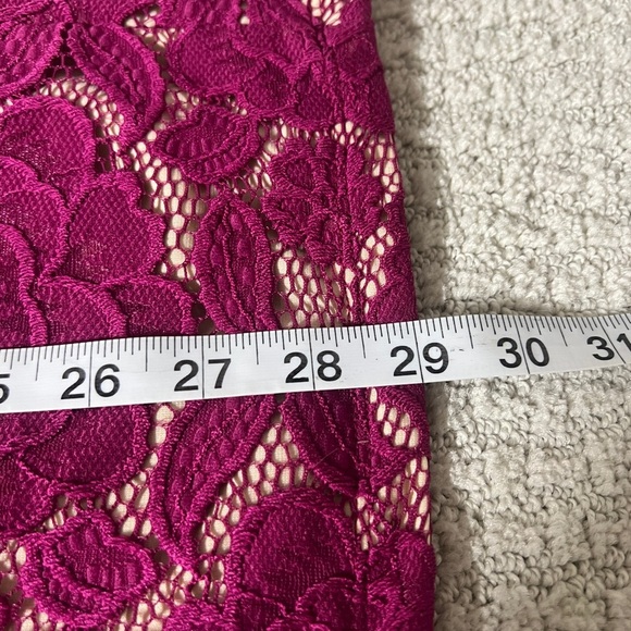 Nikibiki Magenta Lace Mini Dress - Picture 8 of 10